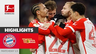 FC Bayern München - Union Berlin 1-0 | Highlights | Matchday 13 – Bundesliga 2023/24