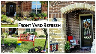 Front Porch Summer Refresh | Patriotic Outdoor Decor | Outdoor DIY & Décor Collab 2020