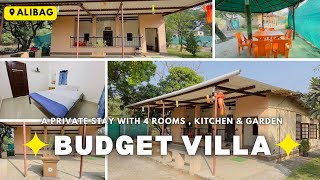 DA556 - Budget Villa With Private Garden in Alibaug | Best Staycation in Alibag | Dial Alibag