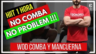 RUTINA HIIT COMBA INTENSA para QUEMAR CALORIAS | WOD Cross Trainning - Dobles de Comba