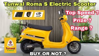 Tunwal Roma S electric scooters 150 km range | Upcoming 2022 | EV India Expo 2021 | EV Hindi