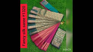 #fancysilksarees #ஆடை #புடவை #onlineshop #budgetfriendly #affordableprice #doordelivery #womenwear