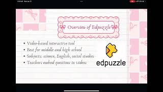 Evaluating Assessment Tools: Quizizz and Edpuzzle