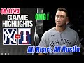 New York Yankees vs Texas Rangers Game Highlights Aug 11, 2024 | Yankees lead it !