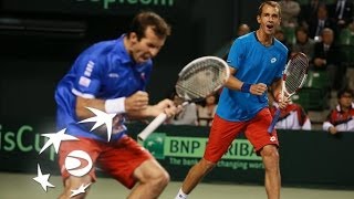 Highlights: Tatsuma Ito/Yasutaka Uchiyama (JPN) v Radek Stepanek/Lukas Rosol (CZE)