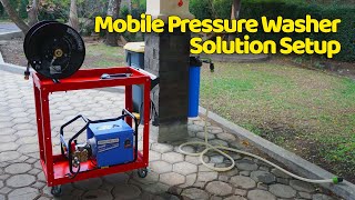 Mobile Pressure Washer Solution - CKM EC 100 & Reelcraft