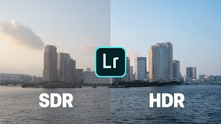 How to make HDR photos in Lightroom