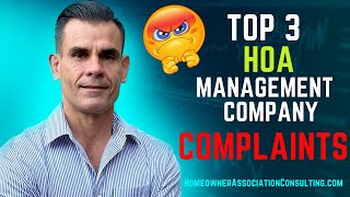 Tops 3 Complaints of HOA Management Companies