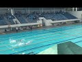 men s 4x50m freestyle relay final 2022 national aquatic championships