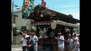 2012年7月29日　千葉県館山市船形祭礼