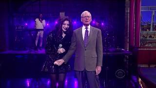 Lorde Team Live On Letterman