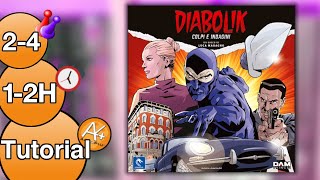 Come si gioca a Diabolik: Colpi e Indagini? | TUTORIAL