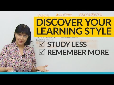 Discover your unique LEARNING STYLE: Visual, Auditory, Kinesthetic Discover your unique LEARNING STYLE: Visual, Auditory, Kinesthetic