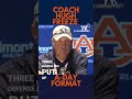 Coach Hugh Freeze talks about A-Day Format