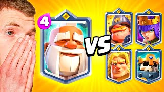 😱🤯MÖNCH vs ALLE CHAMPIONS IM 1 VS 1! (Mönch komplett OP?!) | Clash Royale Deutsch