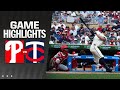 Phillies vs. Twins Game Highlights (7/24/24) | MLB Highlights