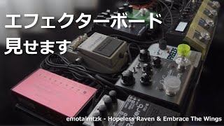 [Agp Studio] エフェクターボード紹介 emotalmtzk - Hopeless Raven / Embrace The Wings