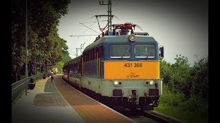 **Trains at lake Balaton**