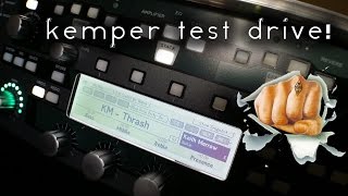 Kemper Profiling Amp - Metal test drive