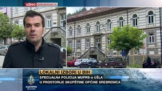 Skenderagić o ulasku policije u zgradu Općine Srebrenica