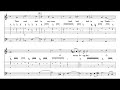 In darkness let me dwell (J. Dowland) Score Animation