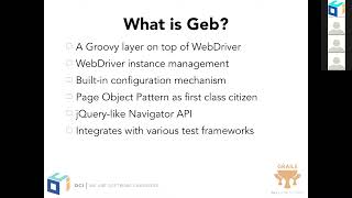 Webinar Browser Automation Testing with Geb & Grails