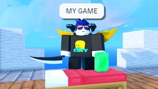 i made my own Bedwars Game on Roblox...