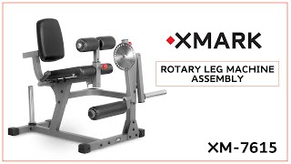XMark Rotary Leg Machine - Product Assembly - XM-7615