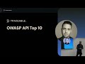 Cincinnati API Security Meetup- OWASP Top 10 with Inon Shkedy