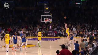 Austin Reaves Puts The Moves On Steph, Hits Half Court Shot