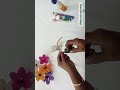 hibiscus 🌺 areca leaf diy diycrafts craft shorts for full video check our channel