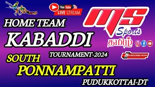 ROUND 1 KUNDRAKUDI vs ARIMALAM|SOUTH PONNAMPATTI| PUDUKKOTTAI-DT 2024|