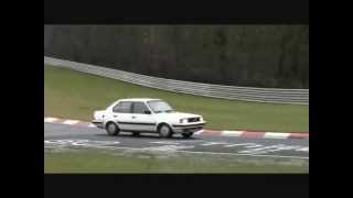 Volvo 360 GLT on Nürburgring Nordschleife