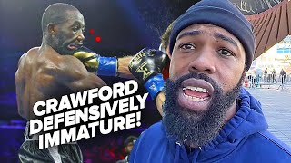 GARY RUSSELL JR QUESTIONS CRAWFORDS CHIN & DEFENSE; SAYS SPENCE IS TOO BIG & STRONG FOR HIM