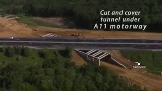 LGV Bretagne - Pays de la Loire - Flight over the high speed line 2014_english version