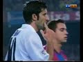 Figo first return to Camp Nou