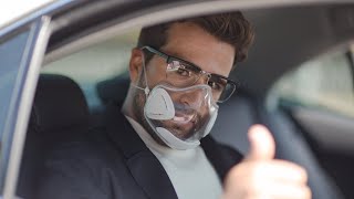 Now on Kickstarter: JelliM1 - Clear Mask That Shows Your Smile To The World