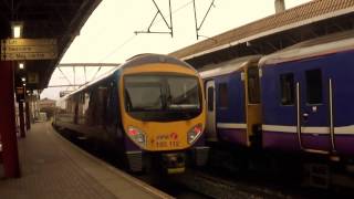 northern railway Sprinter class 150184 arriving at Deansgate (formerly Knott Mill) station