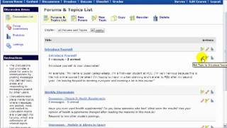 D2L Faculty - Discussion Forums