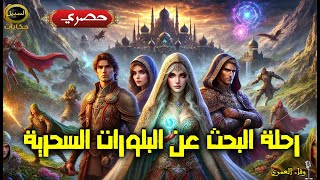 رحلة البحث عن البلورات السحرية