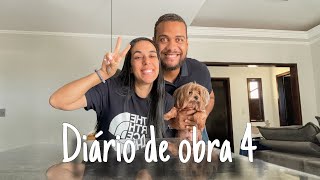 TOUR CASA - DIÁRIO DE OBRA 4 - Mostrando escolhas de materiais, projeto e evolução da reforma!