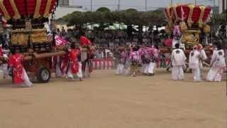 2012年 淡路だんじり祭り　神代地区　練り　（中山氏撮影）3