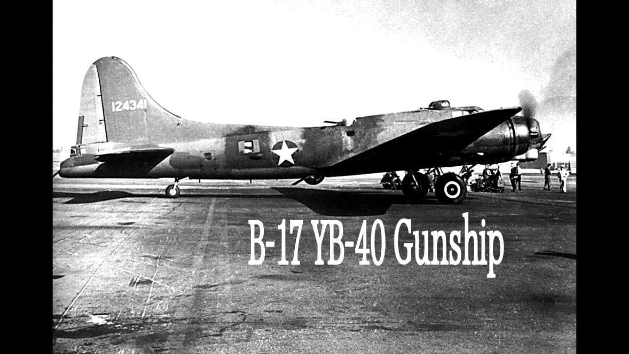 Avro Lancaster And B 17 YB 40 Gunships Feb 27th 2016 - YouTube