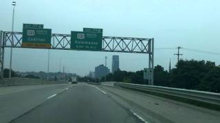 Grand Rapids Drive in HD : Interstate 196 to U.S 131 to 44th St in Wyoming, Michigan