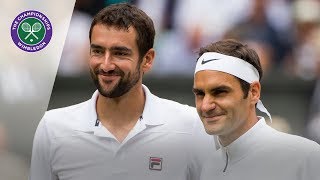 Roger Federer vs Marin Cilic | Wimbledon 2016 Replayed