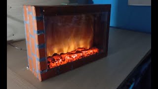 Como Hacer una Chimenea Electronica Casera