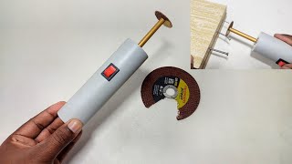 How To Make Rotary Dremel Tool at Home ll metal cutting tool