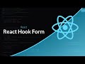 React Tutorial: Introducing React Hook Form