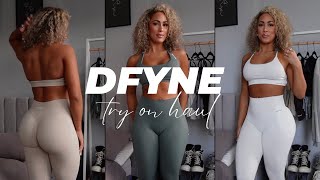 HONEST dfyne activewear try on haul