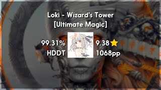 Intercambing (9.02★) Loki - Wizard's Tower [Ultimate Magic] +HDDT 99.31% | 974x FC | 1009 PP